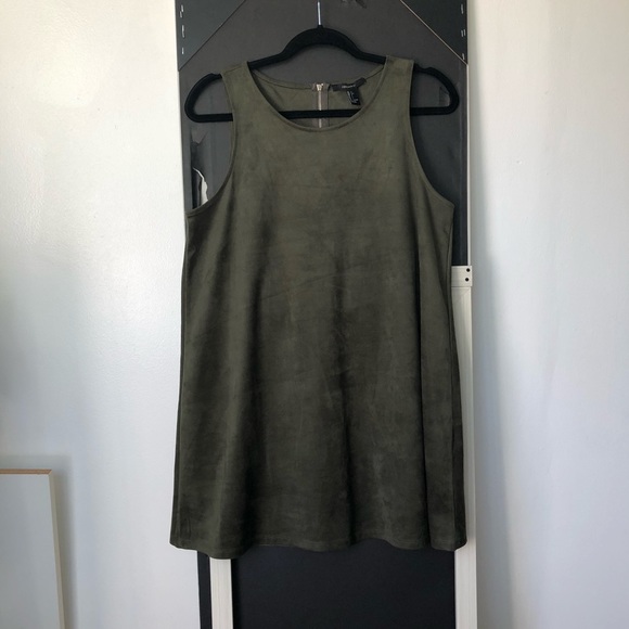 Faux suede mini dress - Picture 2 of 5